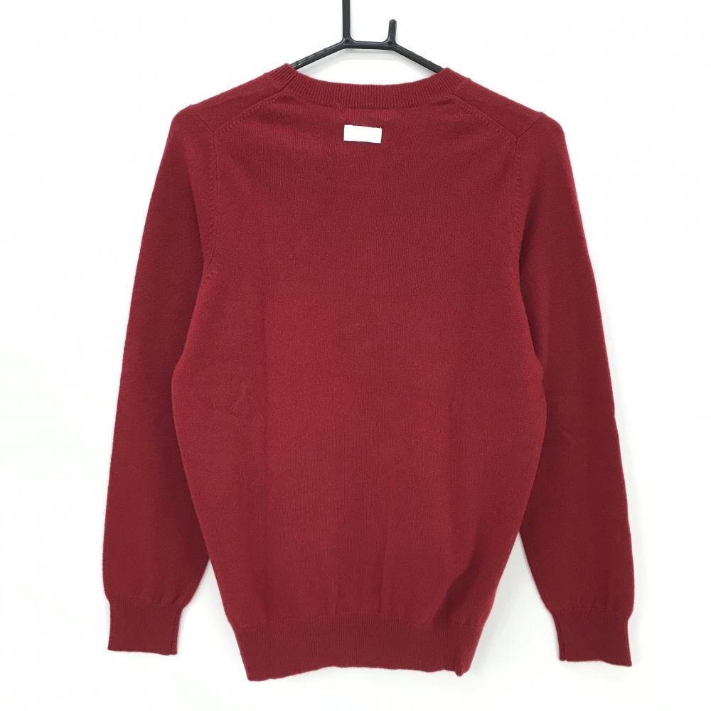 新品】キャロウェイ セーター レッド カシミヤ100％ ニット メンズ M