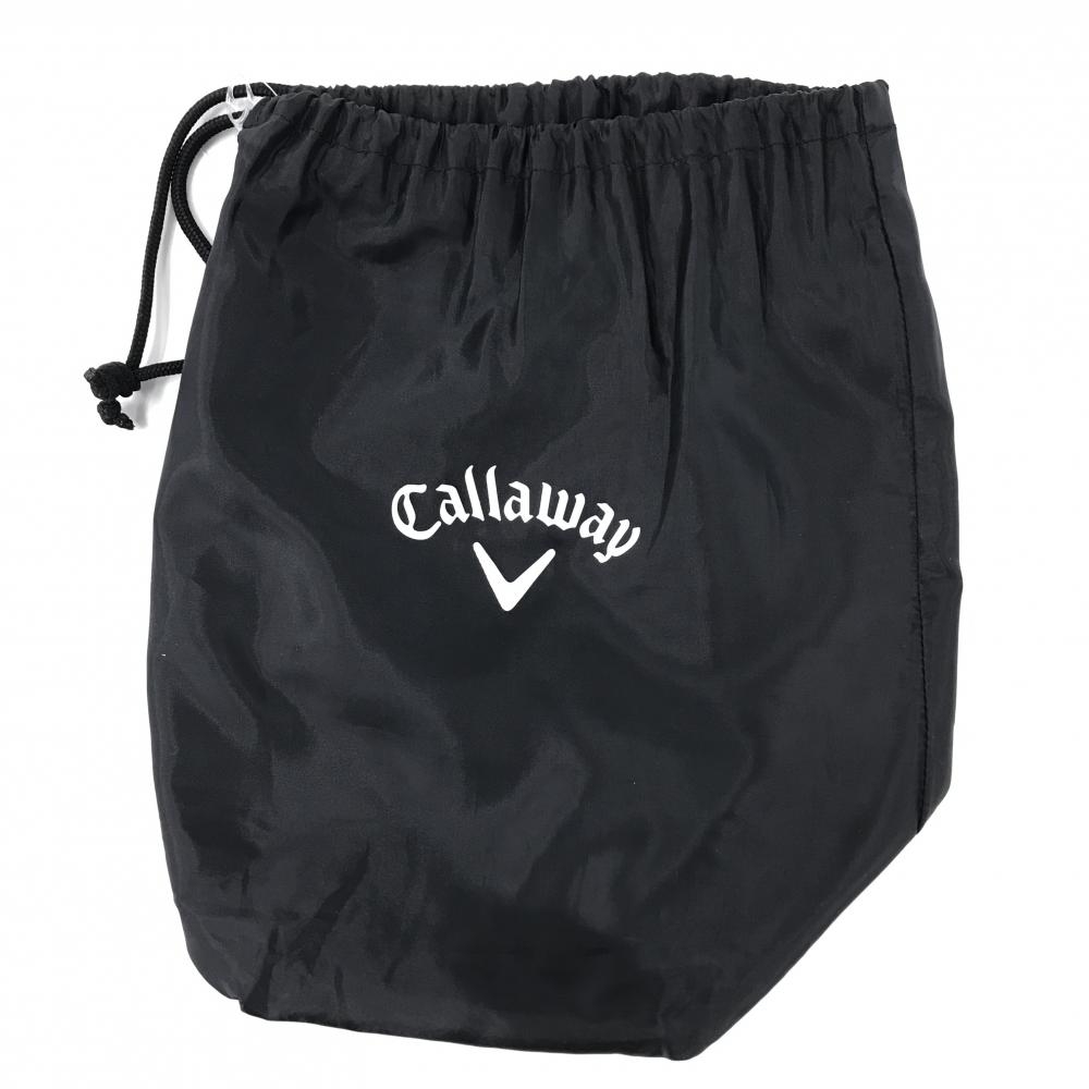 美品】キャロウェイ レインウェア(2WAYジャケット×パンツ) 白×ネイビー