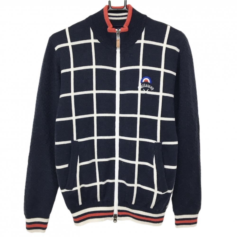 ⭐️新品未使用⭐️Callaway Vネックセーター LL ネイビー/ホワイト ⭐️新品未使用⭐️Callaway Vネックセーター LL ネイビー