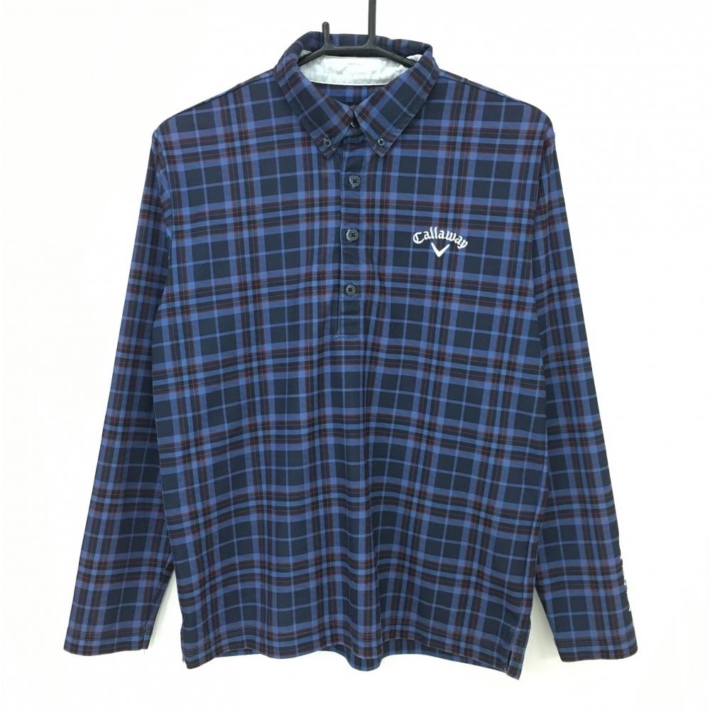 キャロウェイ ゴルフ ニットパーカー ブルゾン LL 総柄 星柄 CALLAWAY(キャロウェイ) スウェット・パーカー｜中古ゴルフ