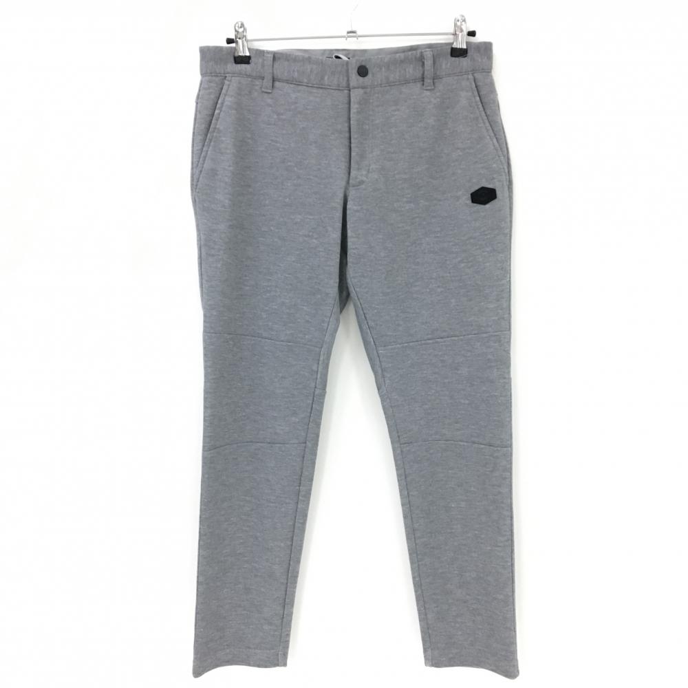 キャロウェイ パンツ 杢グレー ワッペン ウエスト調整紐 メンズ M ゴルフウェア Callaway