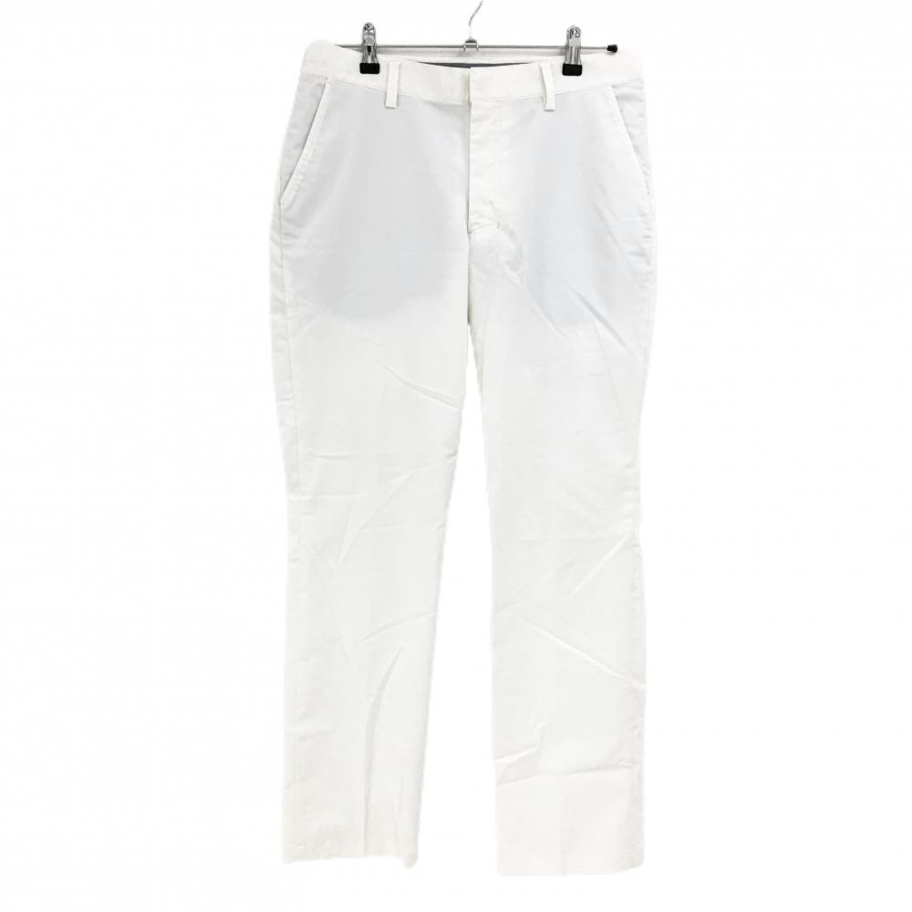 【美品】テーラーメイド パンツ 白 シンプル バックロゴ メンズ 79 ゴルフウェア TaylorMade 画像