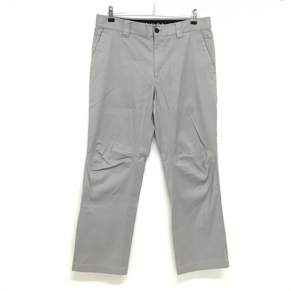 【美品】バーバリーゴルフ パンツ ライトグレー 無地  メンズ 88 ゴルフウェア BURBERRY GOLF