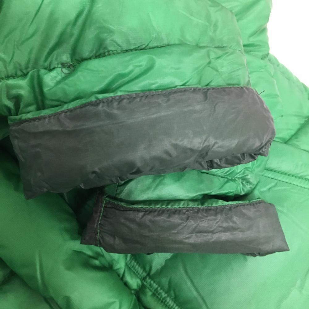 美品】パーリーゲイツ 2WAYダウンジャケット グリーン 袖着脱可 メンズ