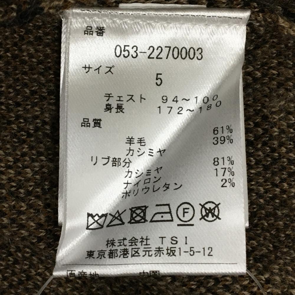 PEARLY GATES カシミヤ入りヒョウ柄 セーター L(5) 0000681829_p01_01.jpg