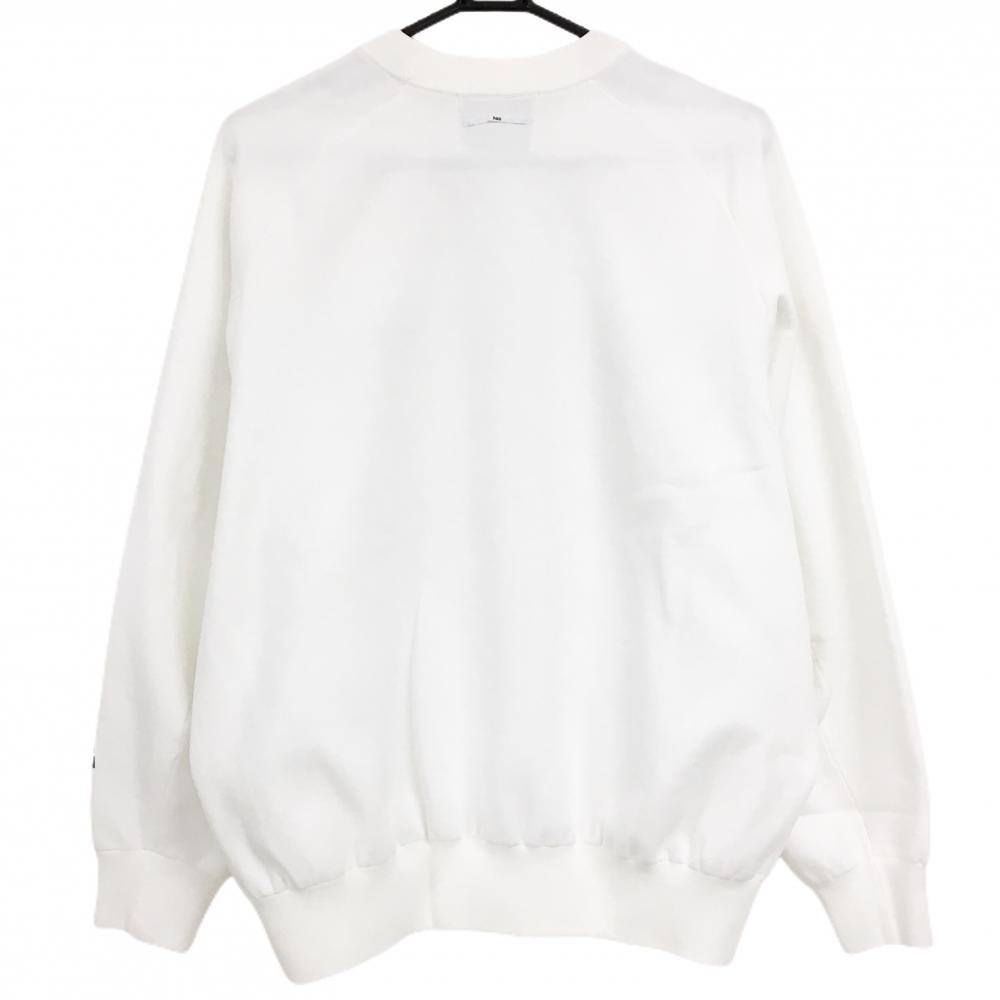 新品 パーリーゲイツ ニット セーター バックロゴ ホワイト XLサイズ（6） 新品 パーリーゲイツ ニット セーター バックロゴ ホワイト XLサイズ