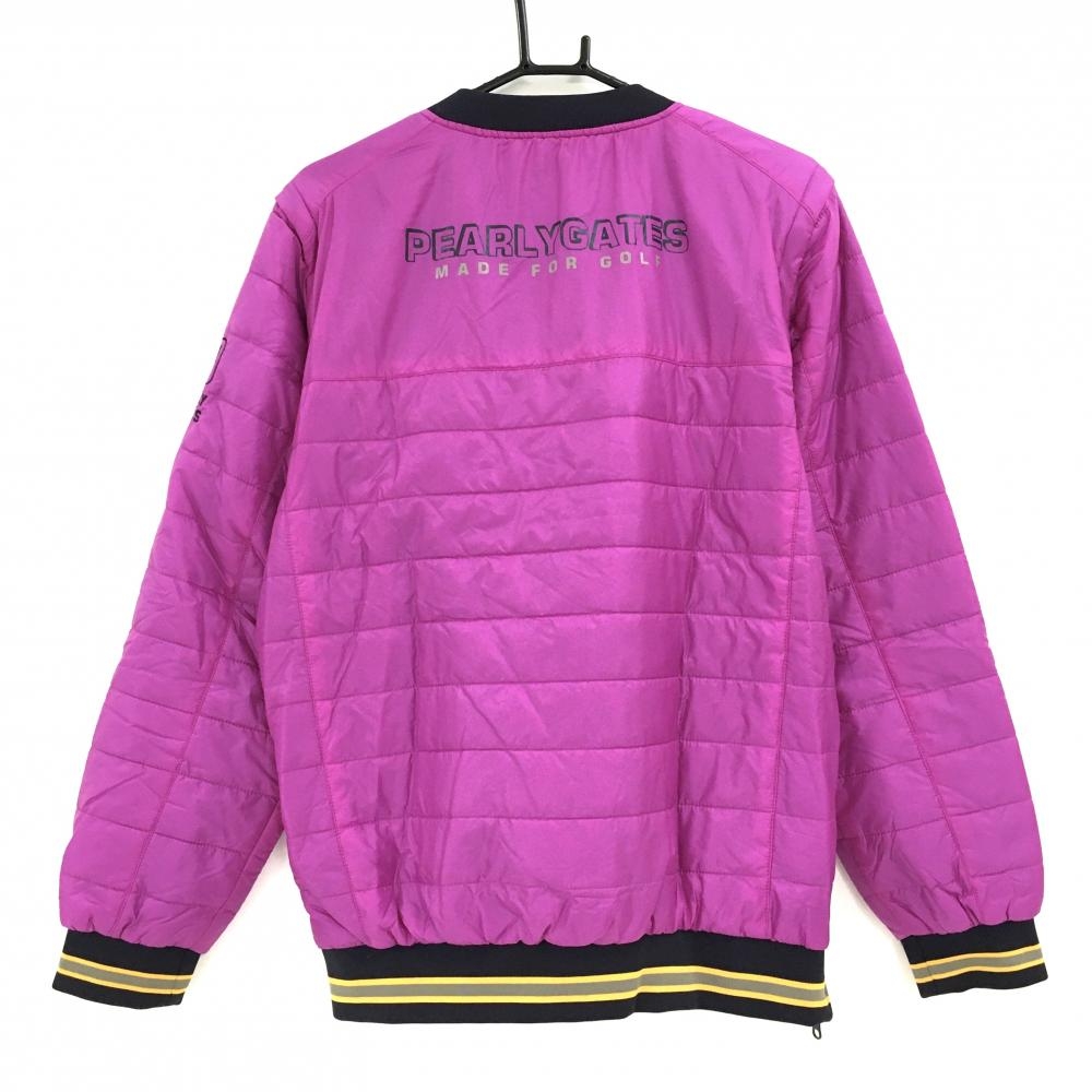 美品】パーリーゲイツ 4WAY中綿リバーシブルスニード パープル