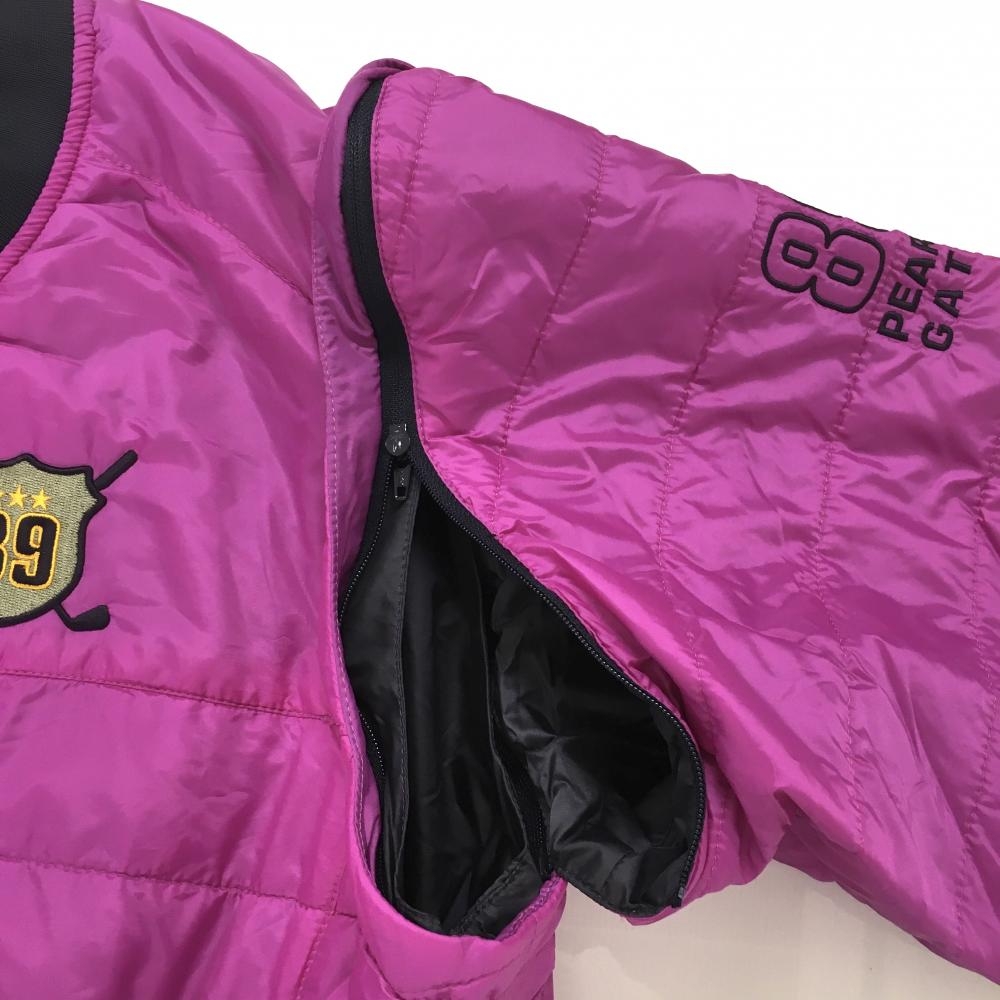 PEARLY GATES パッチ付きジャケット ネイビー／パープル PEARLY GATES パッチ付きジャケット ネイビー／パープル