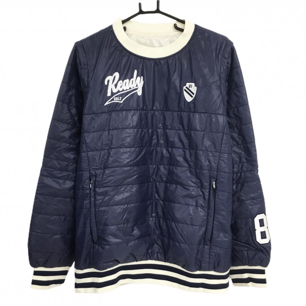 パーリーゲイツ 4WAYリバーシブル 中綿 ブルゾン ネイビー