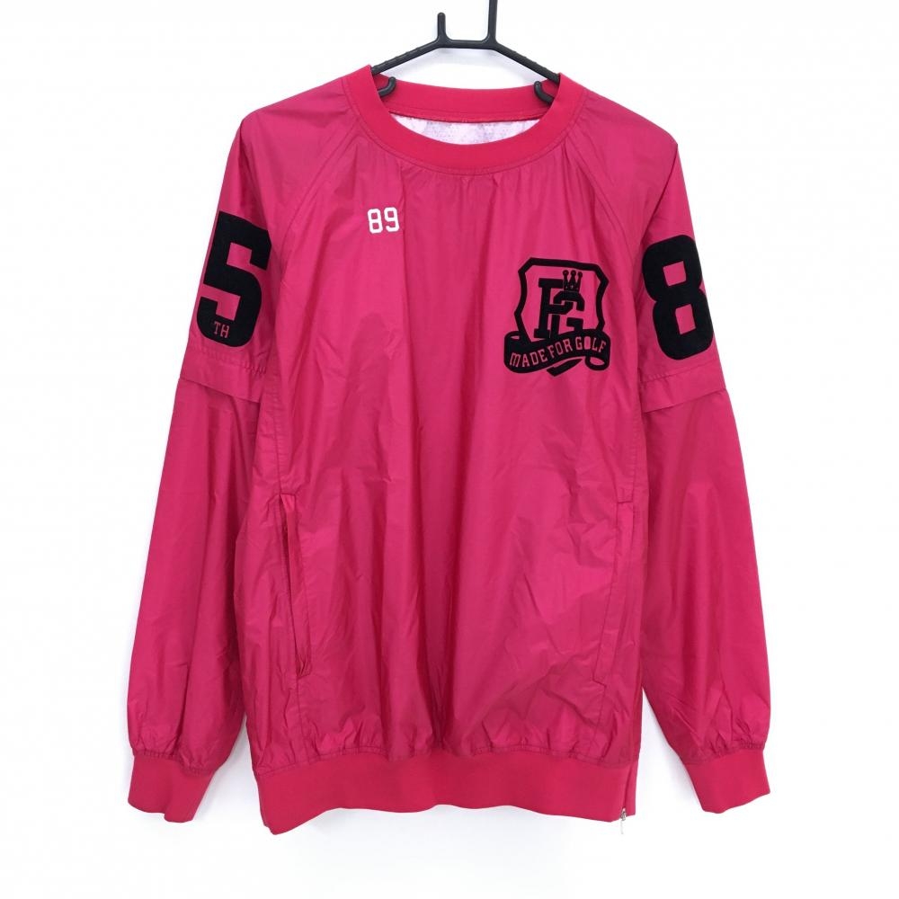 パーリーゲイツ スニード ブルゾン 蓄熱 赤 ジップ ゴルフウェア サイズ：5 PEARLY GATES パーリーゲイツ 長袖ブルゾン スニード