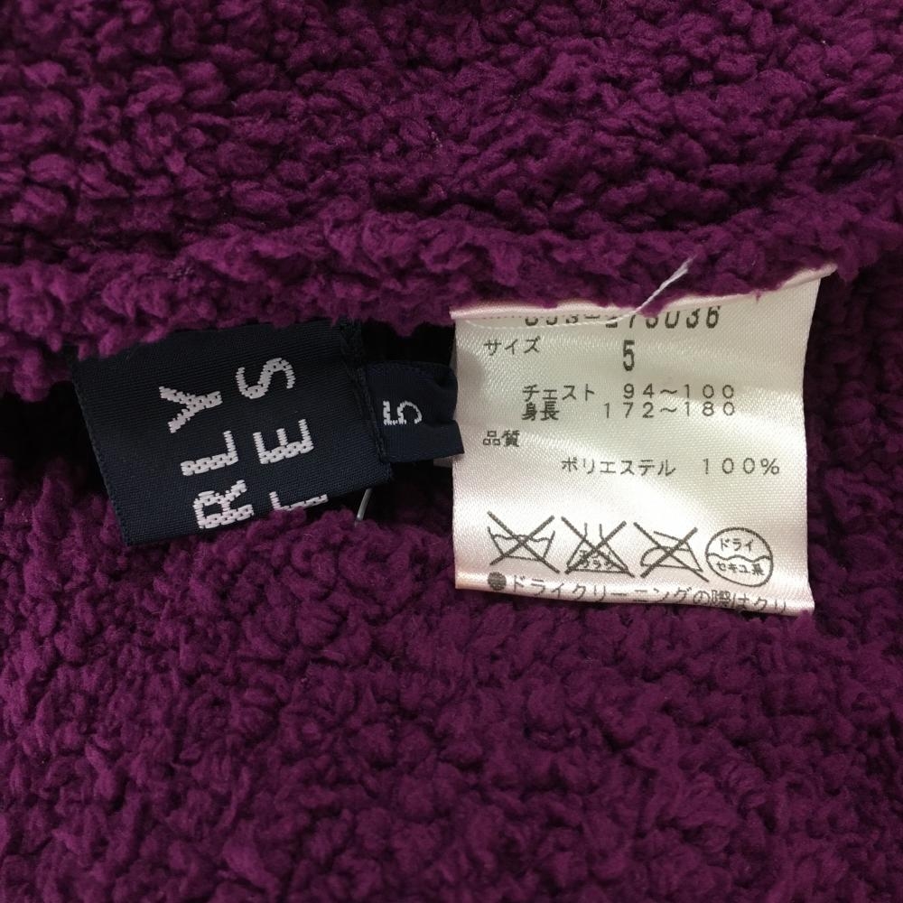 新品 パーリーゲイツ ニット カシミヤ 王冠ロゴ パープル Lサイズ（5） カシミヤ100 パーリーゲイツ サイズ5 セーター ニット - メルカリ