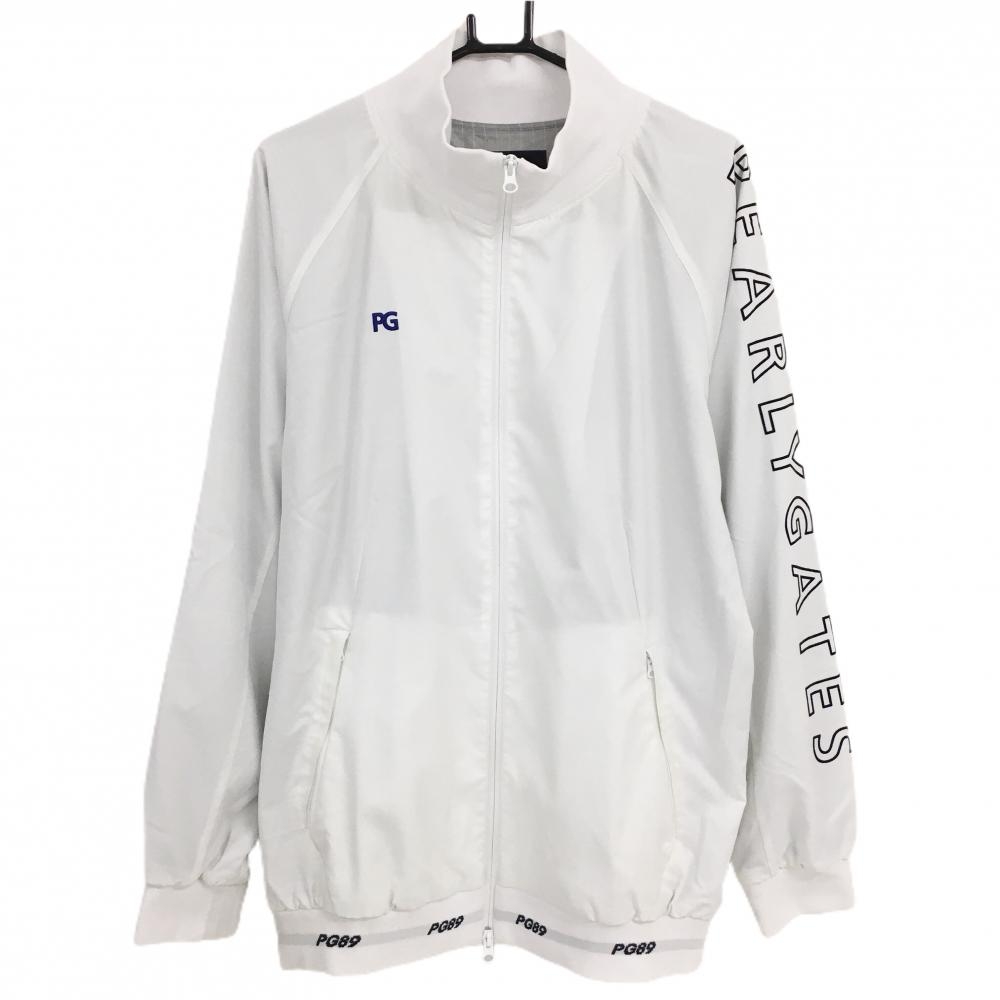 パーリーゲイツ ライナージャケット 0/S ボーダー ピンク×ブラック