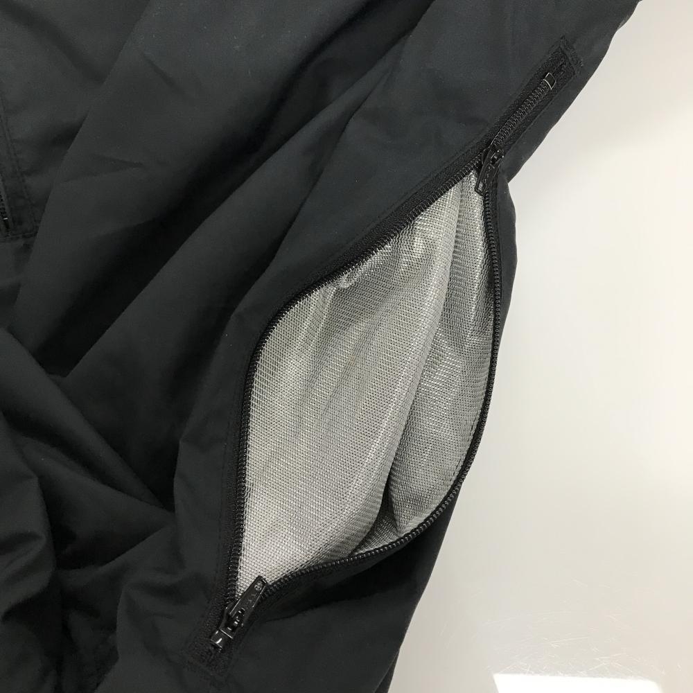 極美品 PEARLY GATES 2way セットアップ ゴルフウェア 黒 L 美品】パーリーゲイツ 2WAYブルゾン 黒 蓄熱裏地 袖着脱可ジャケット