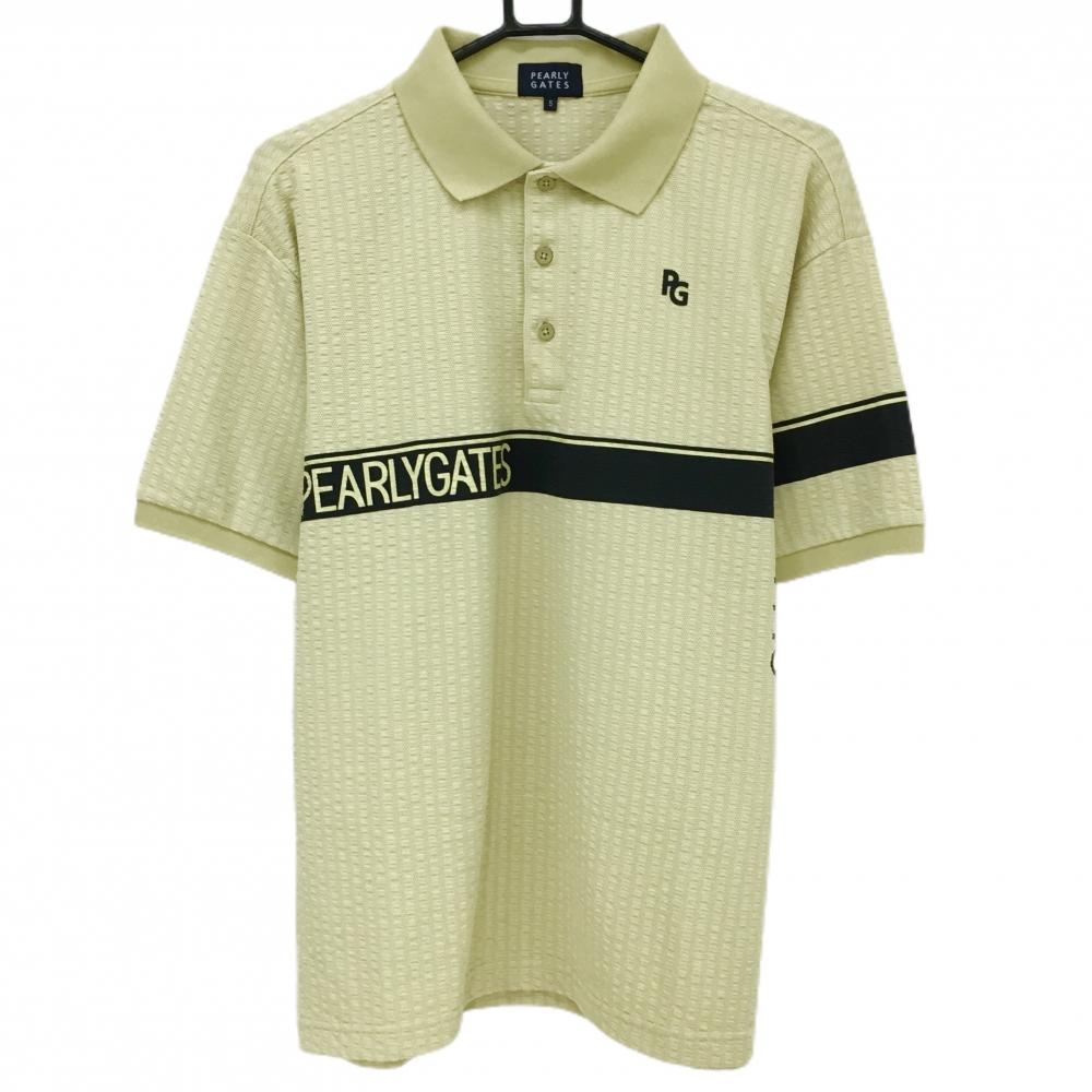 PEARLY GATES PGロゴポロシャツ ベージュ 【公式通販】