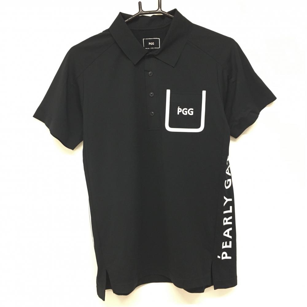 PEARLY GATES ロゴポロワンピース パーリーゲイツ PG バックカラフルロゴ鹿の子半袖ポロワンピース