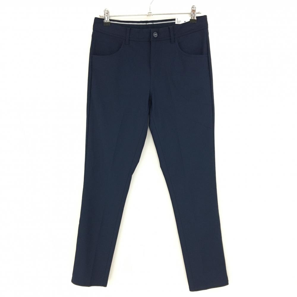 【新品】プーマ パンツ ネイビー 後ろポケット上ロゴ ストレッチ メンズ S ゴルフウェア 2023年モデル PUMA