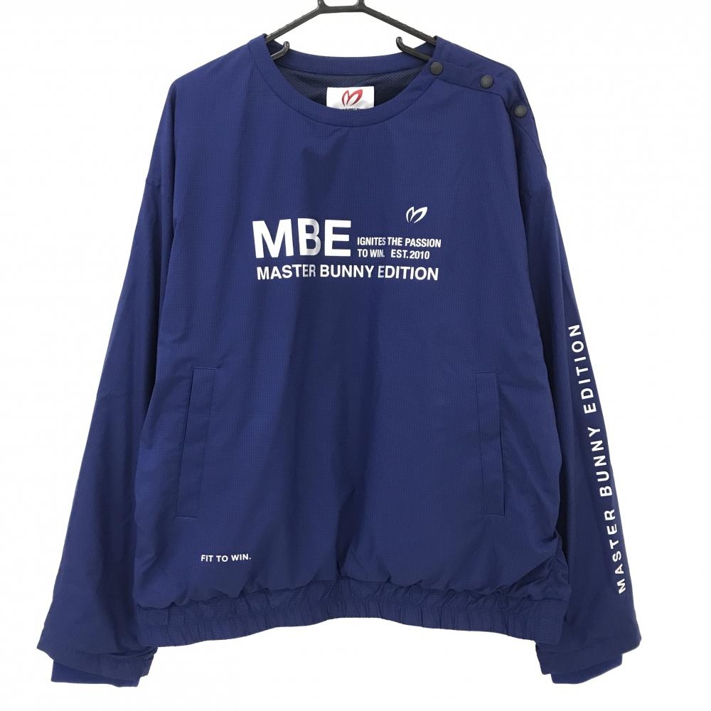 【超美品】マスターバニー スニード ネイビー×ブルー 千鳥格子 メンズ 7(2XL) ゴルフウェア 2023年モデル MASTER BUNNY EDITION