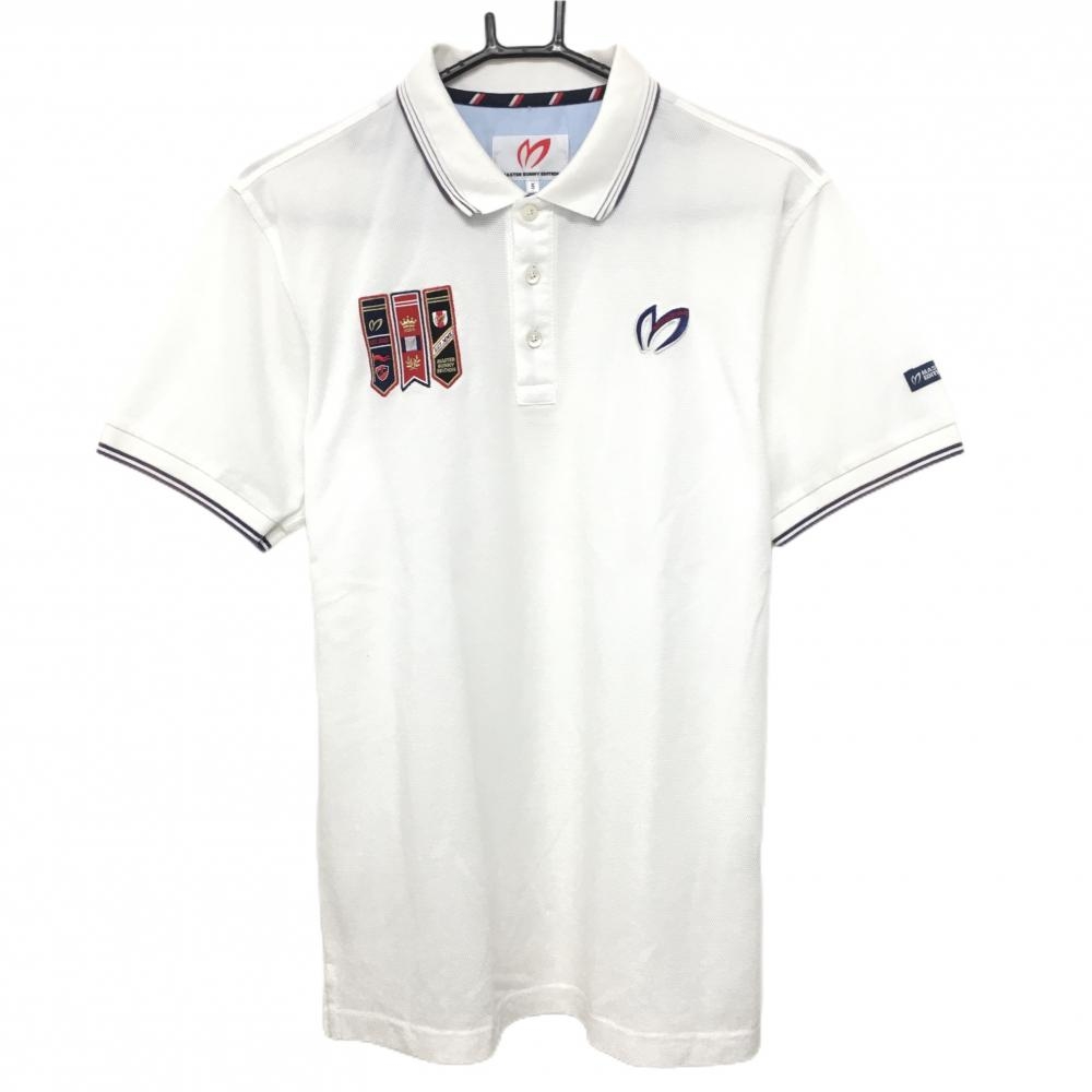 Jack Bunny!! ポロシャツ サイズ0 ホワイト サイズ：0 JACK BUNNY