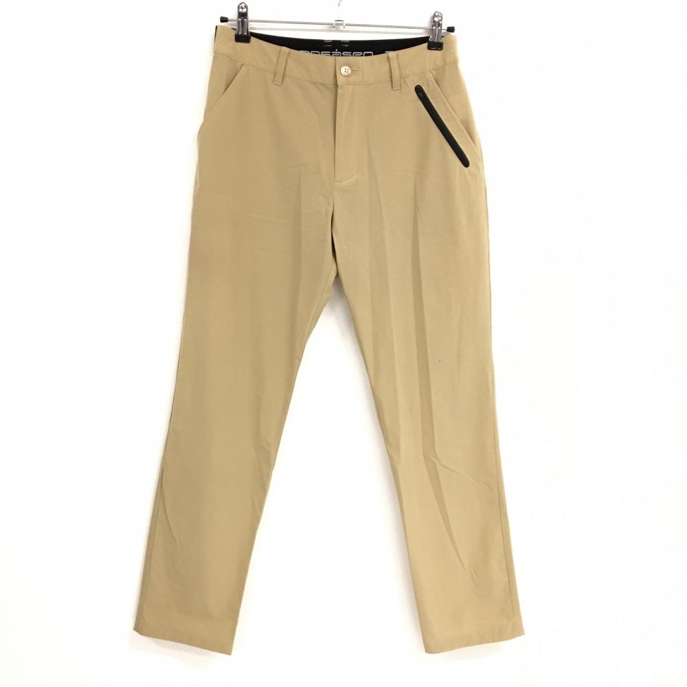 ロサーセン パンツ ベージュ×黒 ウエスト後ろゴム ストレッチ メンズ 79 ゴルフウェア Rosasen
