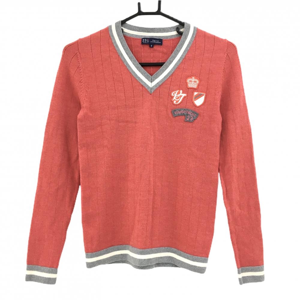 キャロウェイ レッドレーベル カシミア100% XL 濃紺 キャロウェイ