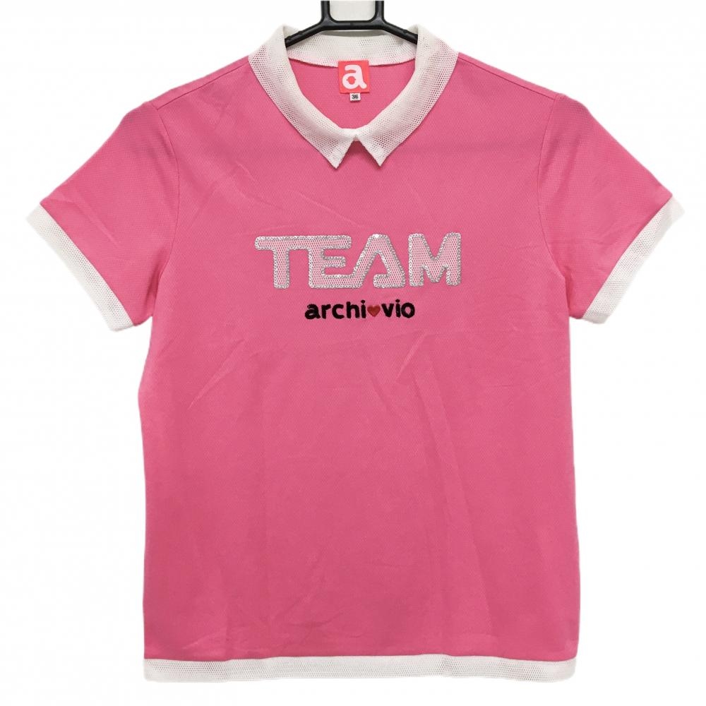 ポロシャツ蛍光ピンク36アルチビオ 【公式通販】