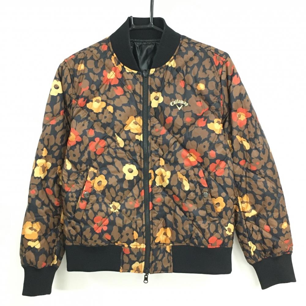 CALLAWAY キャロウェイ 2WAY ダウンジャケット オレンジ系 M ゴルフ