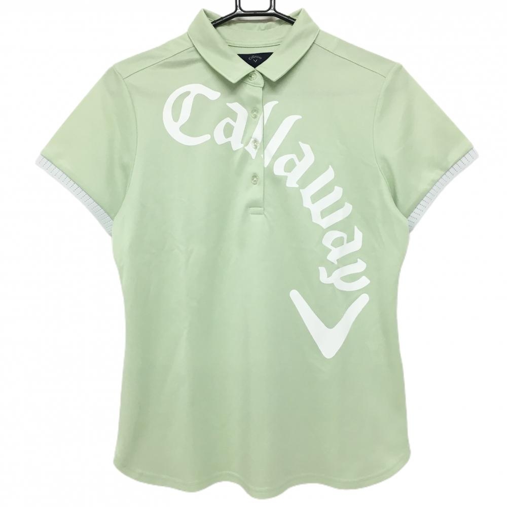 Callaway - coco 中古 キャロウェイ Callaway メンズ 半袖ポロシャツ LL 緑 グリーン ボタニカル 総柄 中古 メンズ キャロウェイ Callaway 半袖ポロシャツ LL 緑