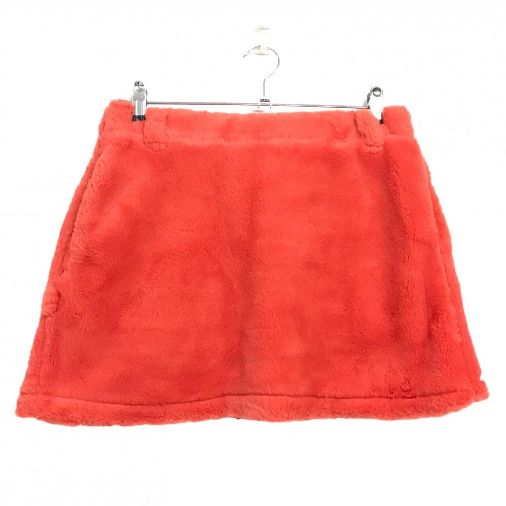 【美品】ジャックバニー ファースカート オレンジ ストレッチ 内側インナーパンツ  レディース 0(S) ゴルフウェア Jack Bunny