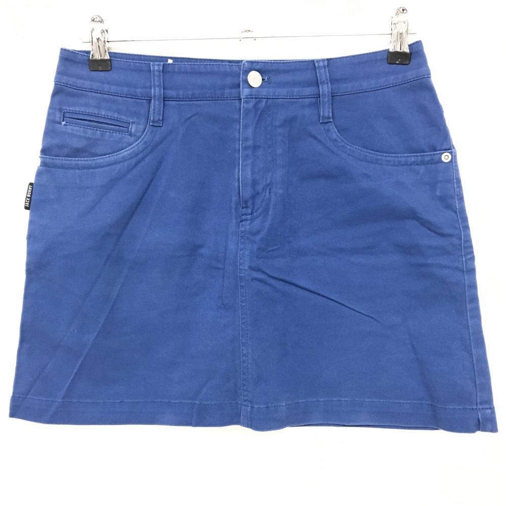 ジャックバニー スカート ネイビー ロゴプリント  レディース 2(L) ゴルフウェア Jack Bunny