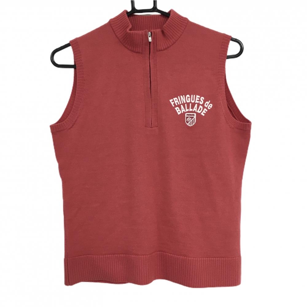 and per se チュニック丈 ジップベスト グレー系 レディース ゴルフ