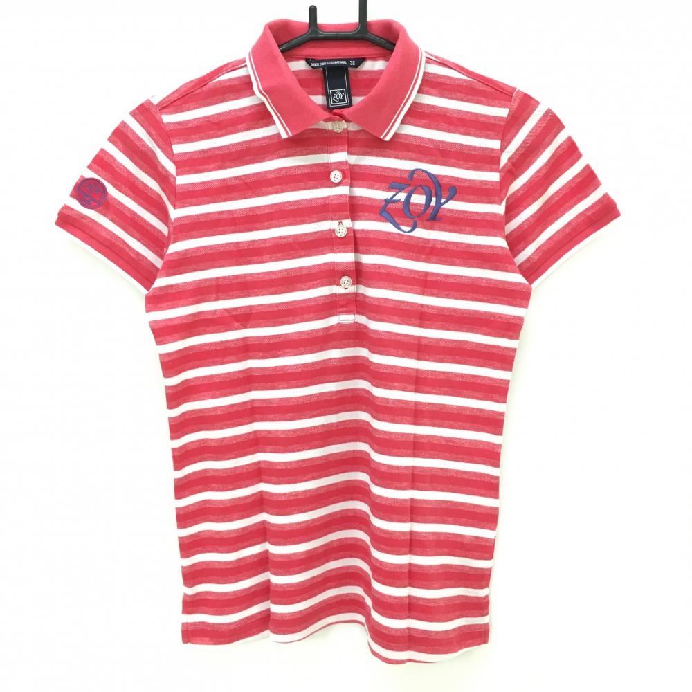 Zoy】ゾーイGolf レディース半袖ポロシャツ ZOY☆ポロシャツ