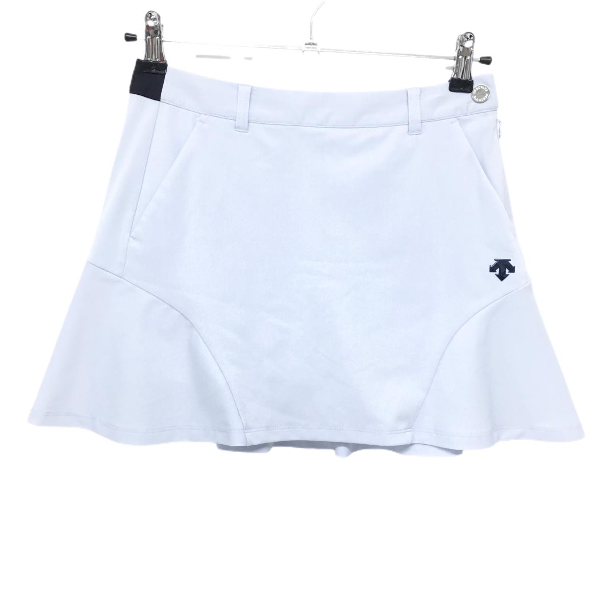 【超美品】デサントゴルフ スカート スモーキーライトブルー ストレッチ  レディース SS ゴルフウェア 2023年モデル DESCENTE