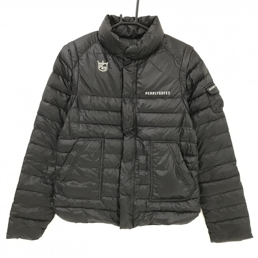 パーリーゲイツ 2way ダウン ダウンベスト カーキ 0 パーリーゲイツ
