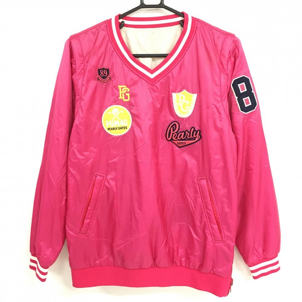 （美品）パーリーゲイツ、花柄、フルジップブルゾン、パンツ、セットアップ、サイズ1 PEARLY GATES（パーリーゲイツ） ストレッチメッシュ ガンクラブ