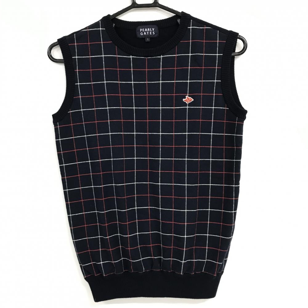 PEARLY GATES パーリーゲイツ アーガイルニットベスト PEARLY GATES