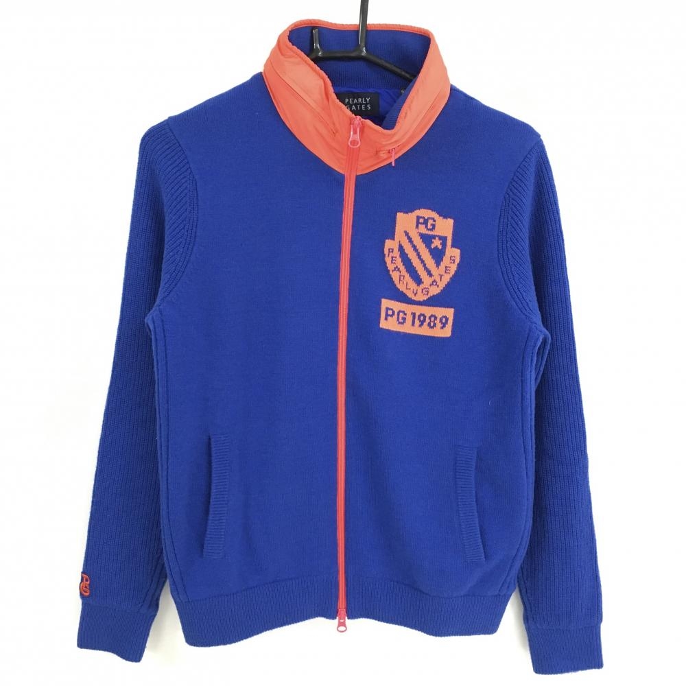 美品】パーリーゲイツ 4WAYダウンジャケット 黒×白 袖ロゴ 袖・フード