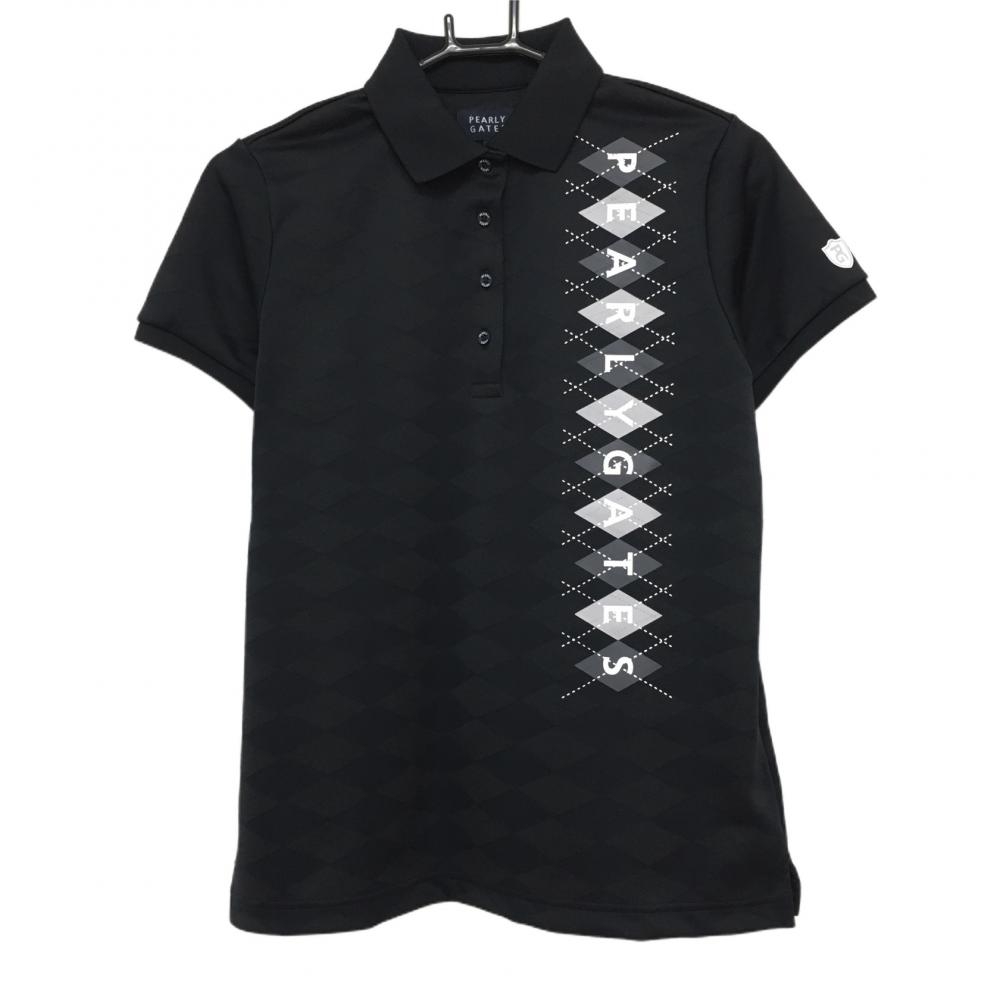 パーリーゲイツ ゴルフウェア ポロシャツ 半袖 アーガイル柄