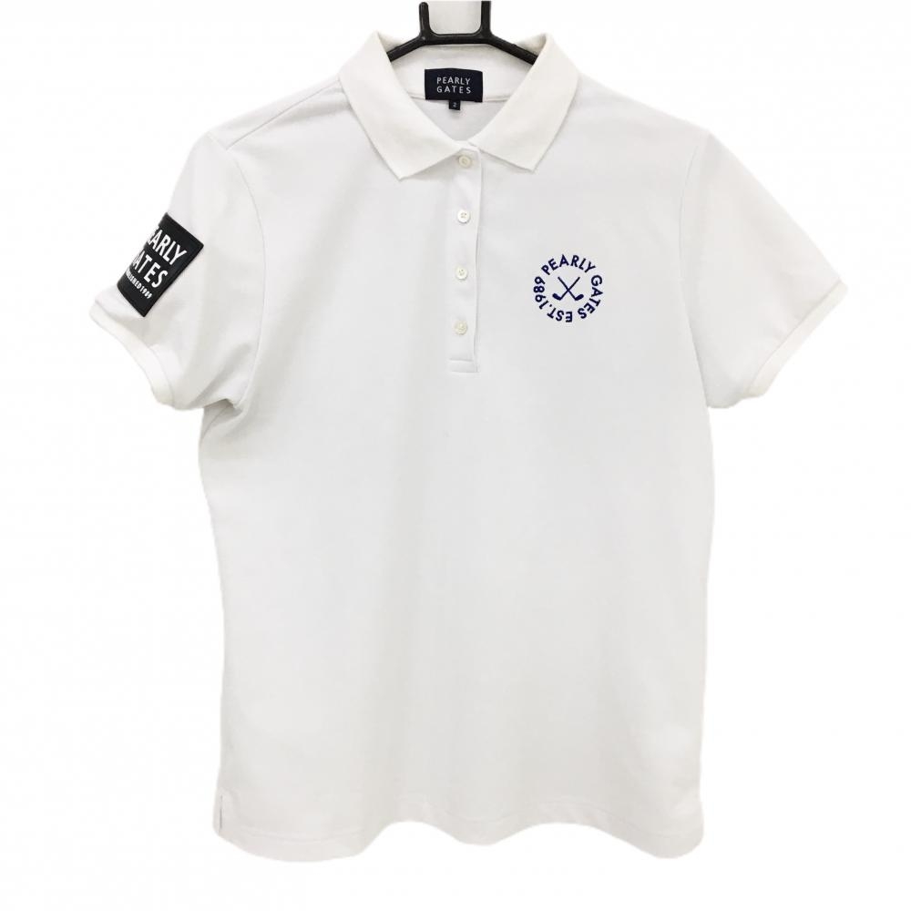 ✨美品/レア/XL✨パーリーゲイツ ポロシャツ ビッグロゴ ワッペン 30th ✨美品/レア/XL✨パーリーゲイツ ポロシャツ ビッグロゴ ワッペン 30th