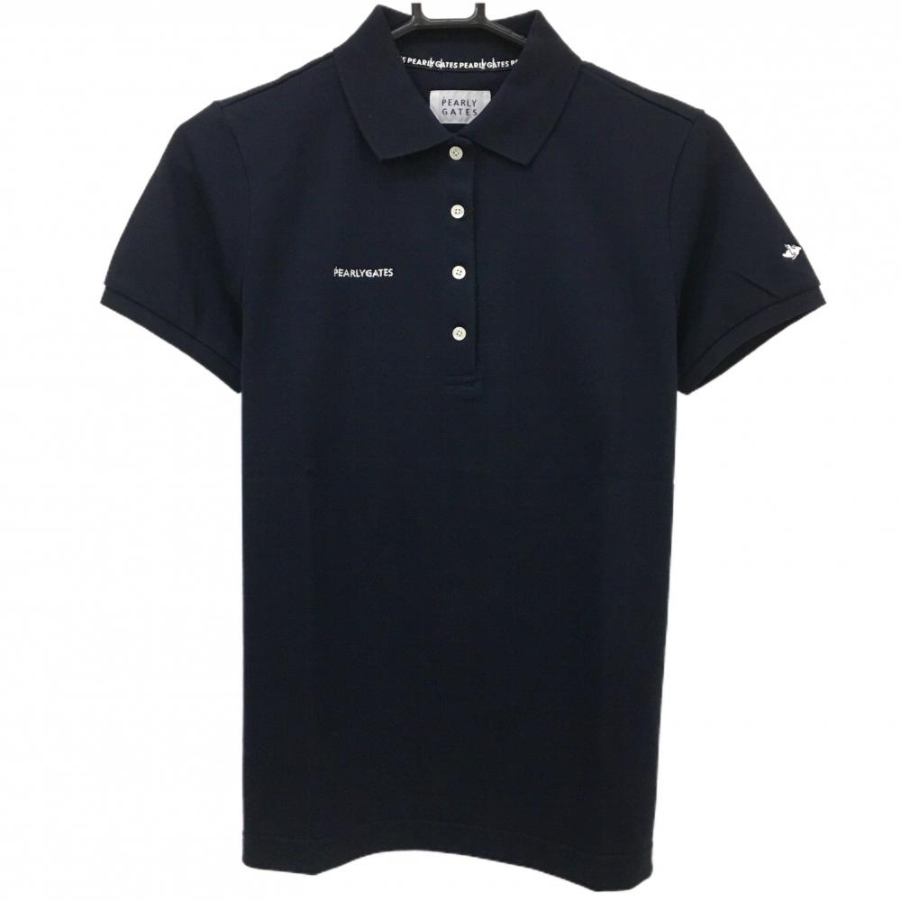 1M スポーツ PEARLY GATES ネイビー ポロシャツ ゴルフ用