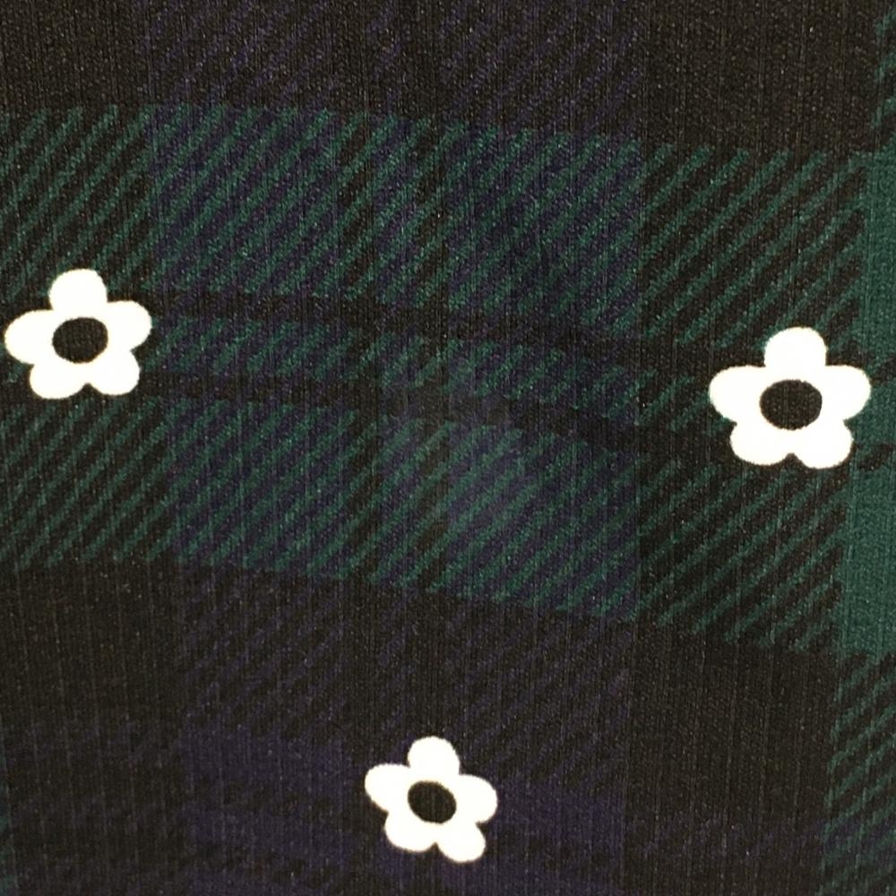 パーリーゲイツ　ノースリーブワンピース　0美品 超美品】パーリーゲイツ ノースリーブワンピース グリーン