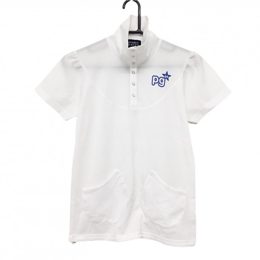 パーリーゲイツ PGG ジョガーパンツ 5 L〜XL 白 ホワイト スリット入り