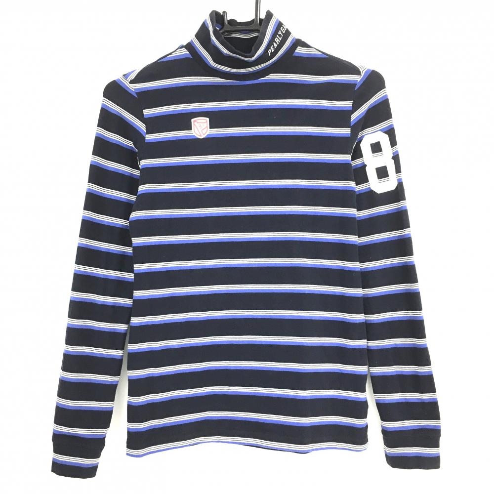 マスターバニー パーリーゲイツ ボア ニット タートルネック シャギー