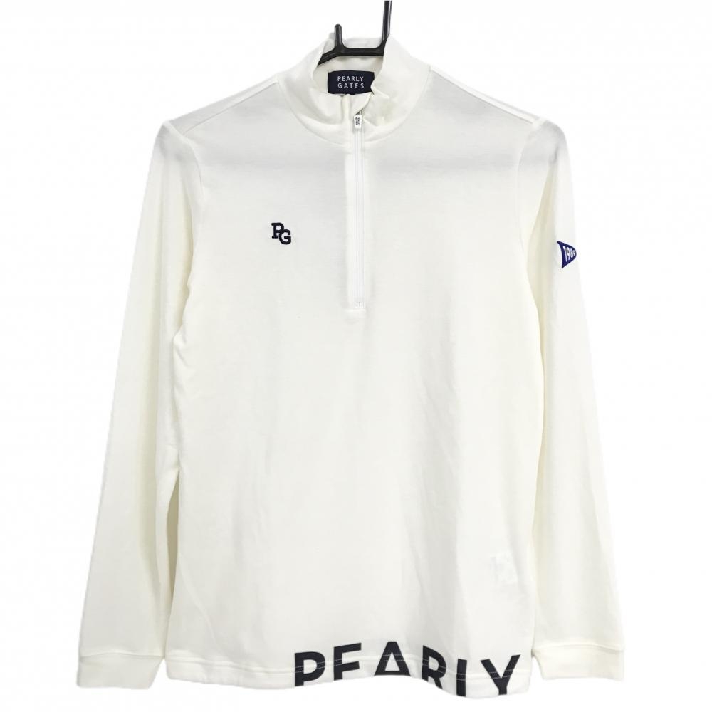 美品】LEONARD ハイネック半袖コットンシャツL ☆特価☆【超美品