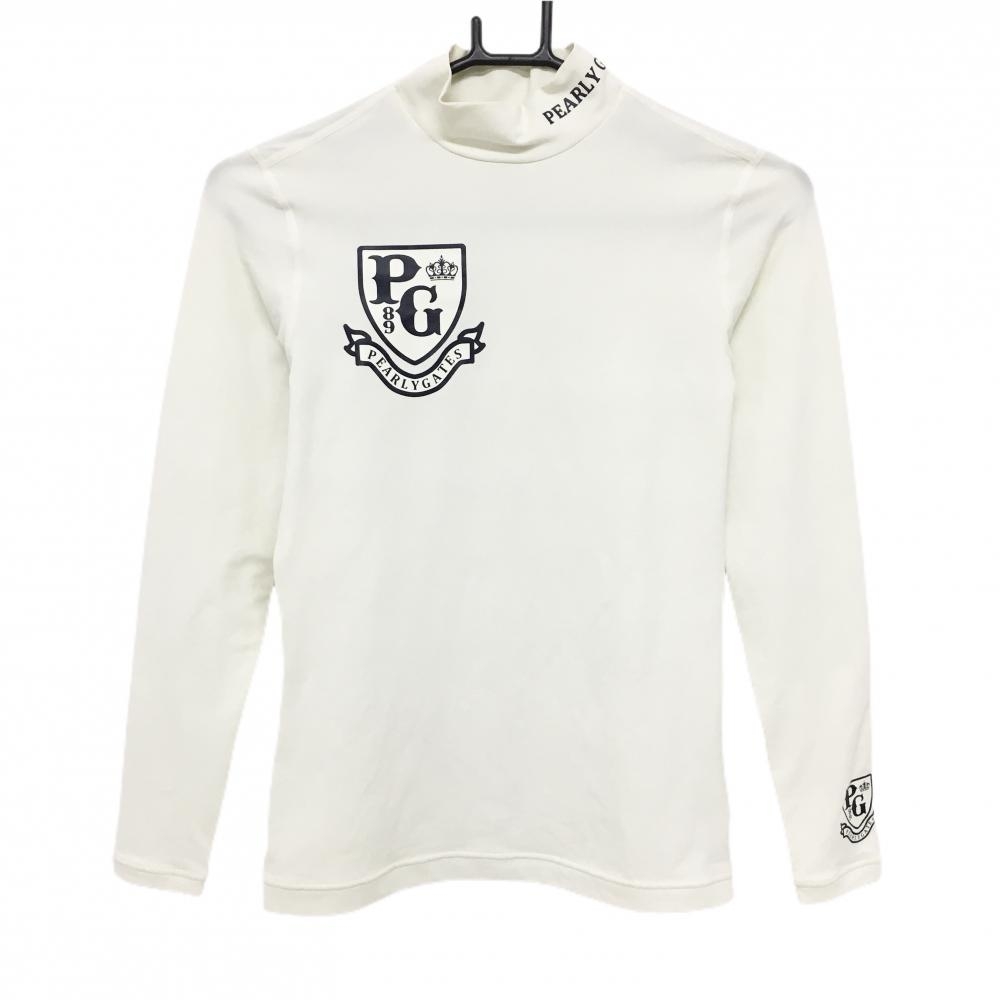 PEARLY GATES ロゴプリント 長袖インナーサイズ6 PEARLY GATES ロゴ