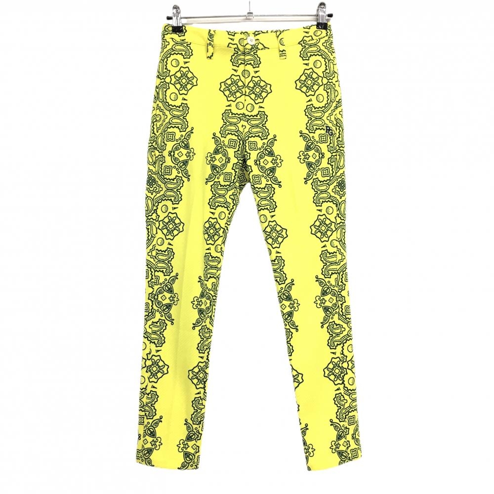 新品 パーリーゲイツ パンツ レディース イエローホワイト 0(S)ゴルフ