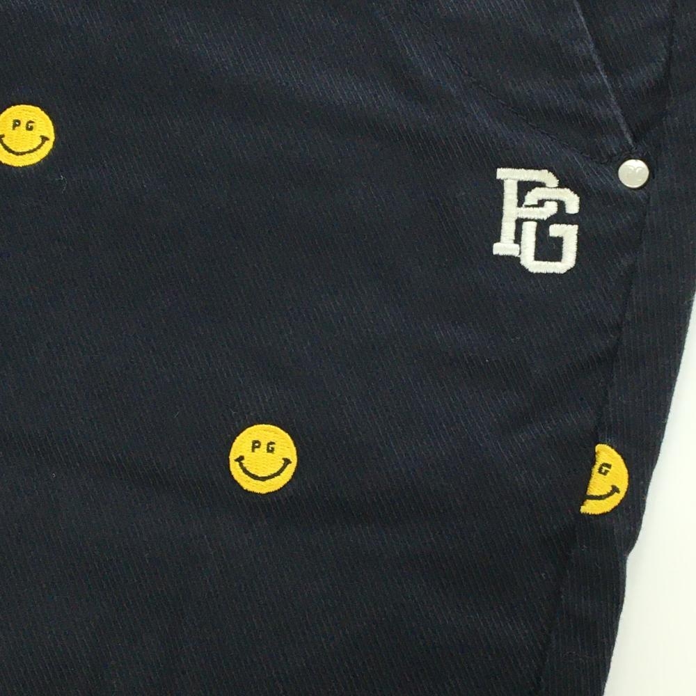 【パーリーゲイツ】人気バンダナ×ニコちゃんマーク総柄 ストレッチゴルフパンツM PEARLY GATES パーリーゲイツ ストレッチパンツ ニコちゃん 総柄