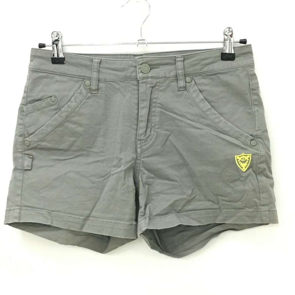 パーリーゲイツ ショートパンツ　ライトカーキ ストレッチ レディース 1(M) ゴルフウェア PEARLY GATES