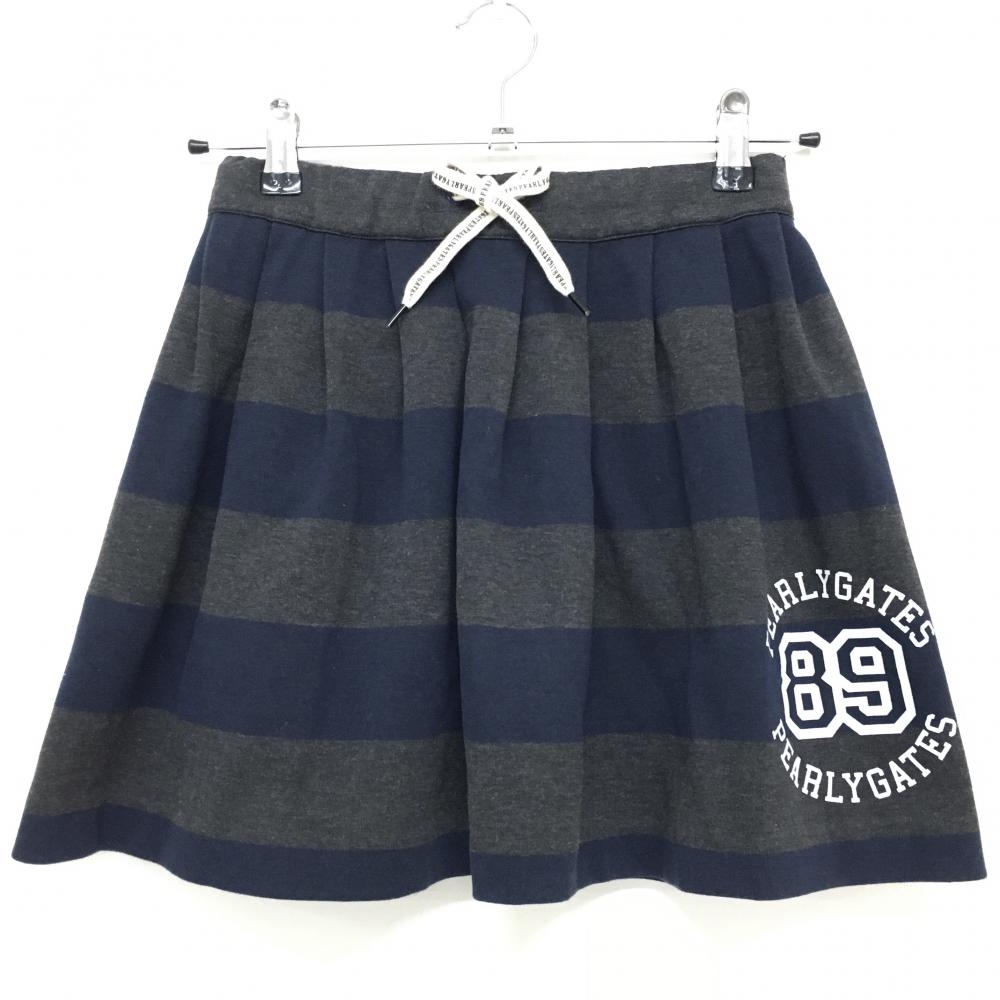（K25612）★タグ付き未使用★ パーリーゲイツ スカート サイズ0 ネイビー パーリーゲイツ ネイビー スカート 0 K25612）☆タグ付き未使用