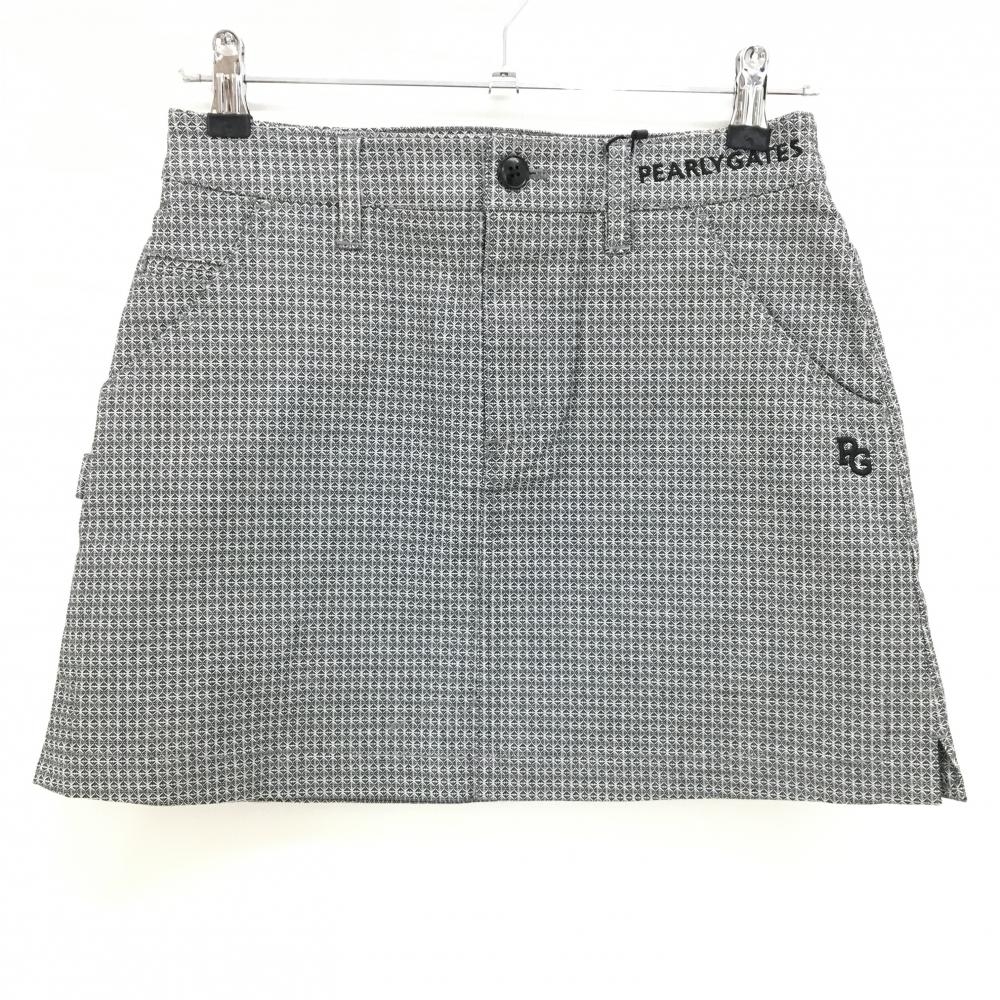 パーリーゲイツ　レディース ゴルフ スカート パーリーゲイツ PG 【透湿保温】チェック柄バックプリーツ