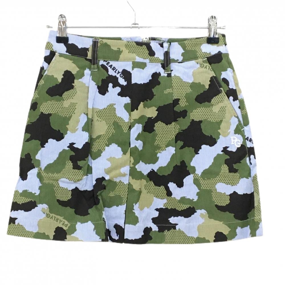 パーリーゲイツ ゴルフウェア スカート 迷彩 サイズ00 パーリーゲイツ ゴルフウェア スカート 迷彩 サイズ00